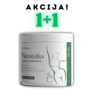 Provitamins Slimtalia Skaidulų Kompleksas 200 g. (Obuolių skonio)
