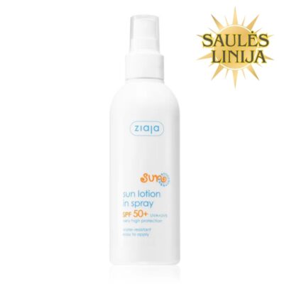 SPF 50 Purškiamasis deginimosi pienelis – 170 ml. - Image 1