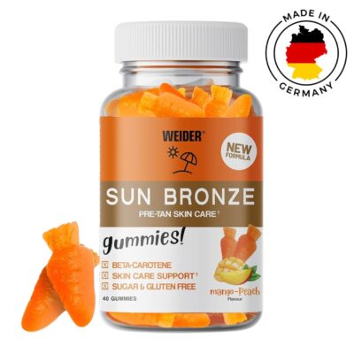 Weider Sun Bronze (įdegio guminukai), Mango-persikų  40 gum. - Image 1