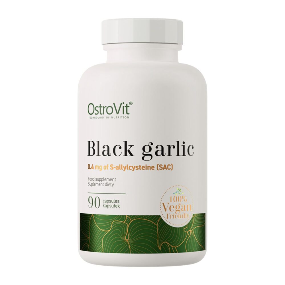 OstroVit Juodasis česnakas Black Garlic (90 kaps.)