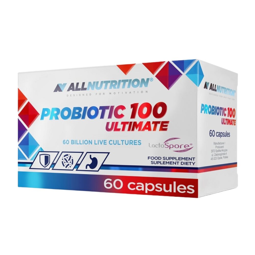 Allnutrition probiotic 100 ultimate 60 kaps.