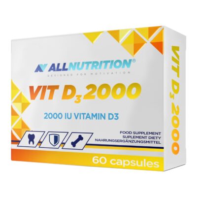 Allnutrition Vit D3 2000 60kaps. - Image 1