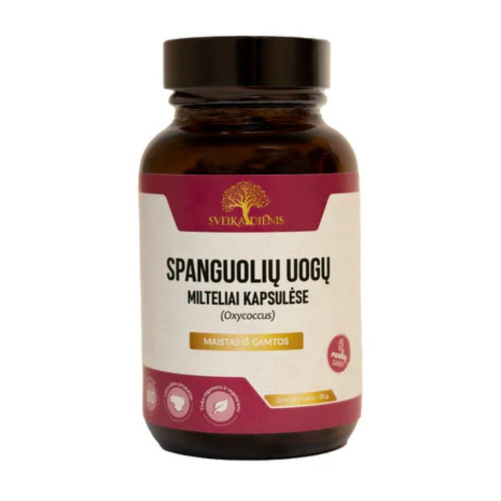 sveikadienis spanguoliu uogu milteliai