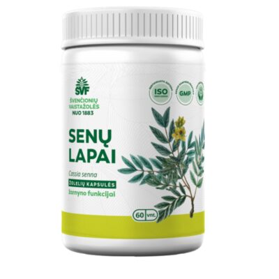 Senų lapai (žarnyno veiklai) 60kaps. - Image 1