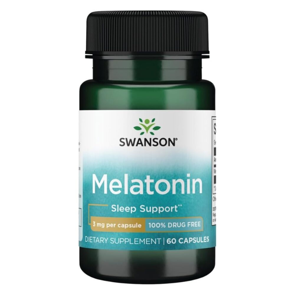 swanson melatonin sleep support 60kaps