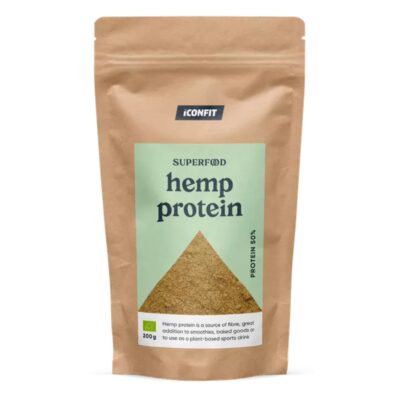 ICONFIT Ekologiški kanapių baltymai ( 800 g) - Image 1