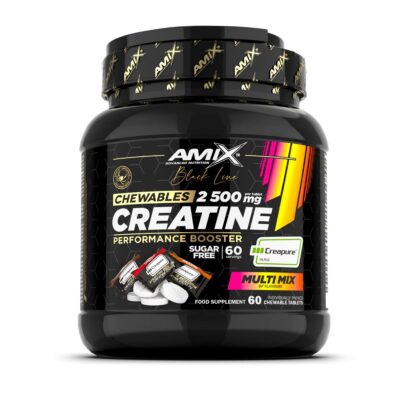 Amix™ Black Line Creatine Creapure® 2500mg Chewable Tabs 60 tab. - Image 1