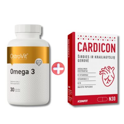 Komplektas Cholesteroliui ir širdžiai - Image 1