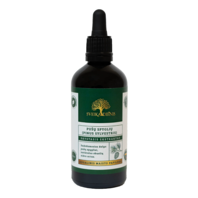 Sveikadienis Skystasis pušų spyglių ekstraktas (100 ml) - Image 1