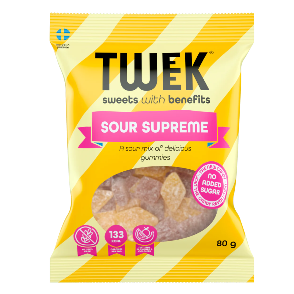 Tweek Sour Supreme guminukai (80 g.)