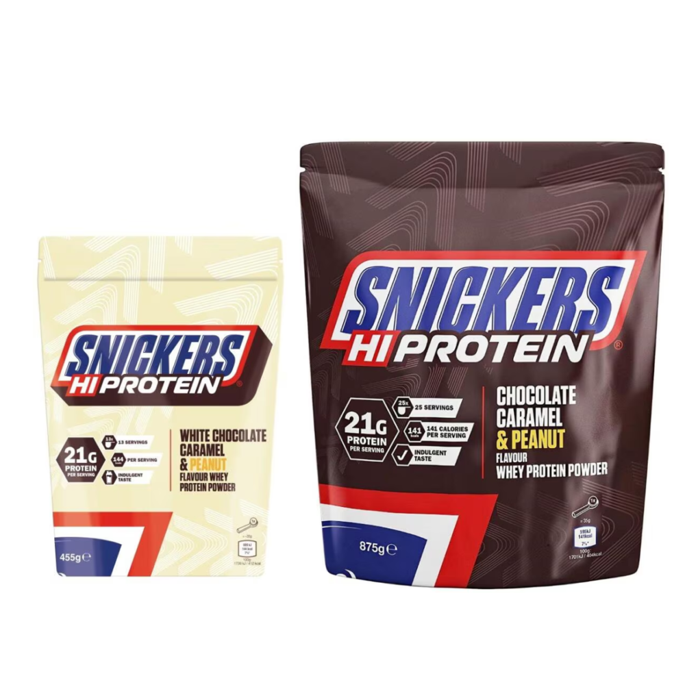Snickers Hi-Protein Whey - Baltyminis kokteilis (875g.)