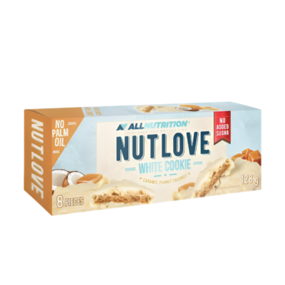 Allnutrition NutLove White Cookie Caramel Peanut Coconut (128 g.) - Image 1