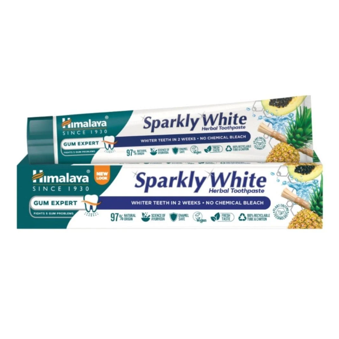 Himalaya Balinamoji dantų pasta Sparkly White (75 ml)