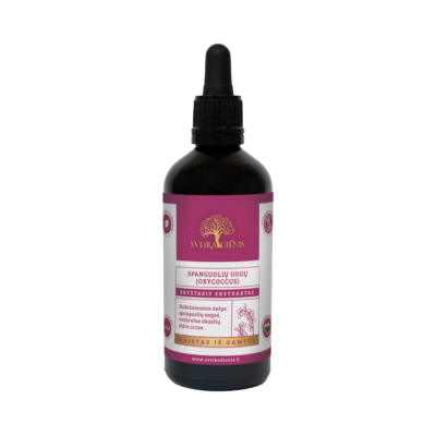 Sveikadienis Spanguolių skystasis ekstraktas (100 ml.) - Image 1