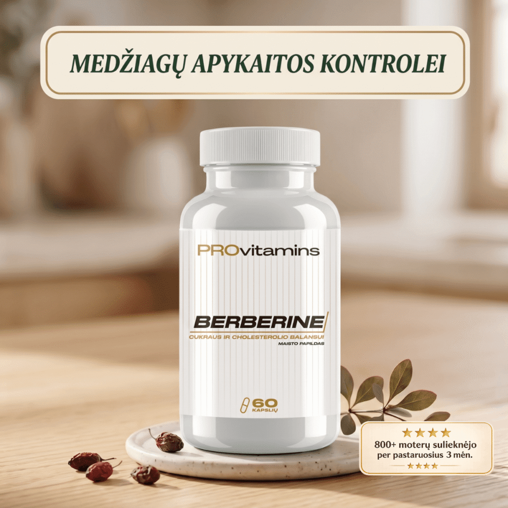berberino buteliukas